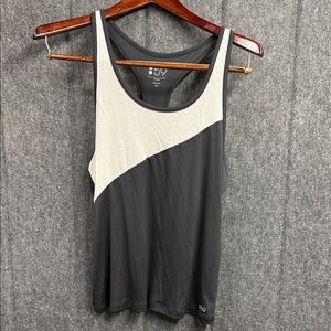 Splits59 Black and Cream Tank Top